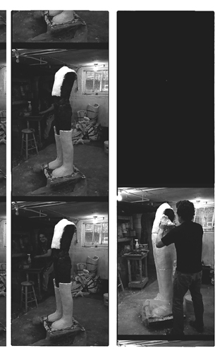 Two Are Halves of One. 2001. In progress proof sheet 6. Darrin Hallowell