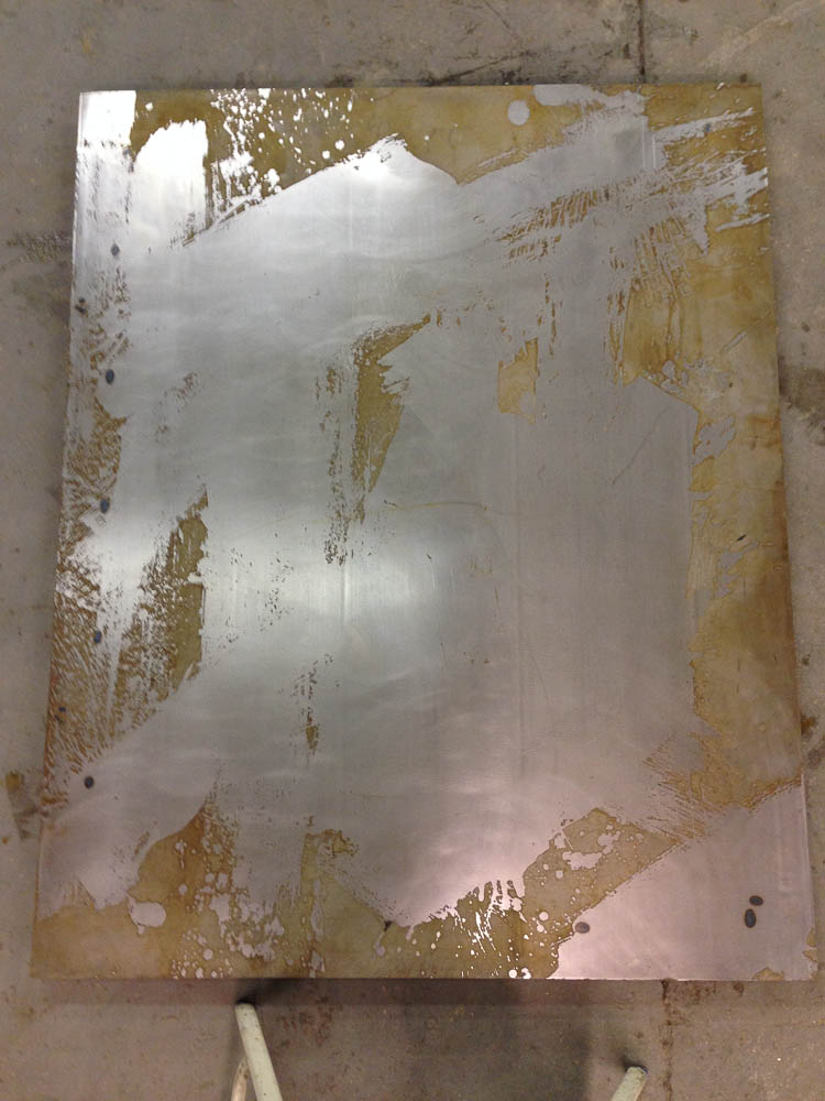 Iron Bloom (Reverse), Darrin Hallowell, 2014, In progress
