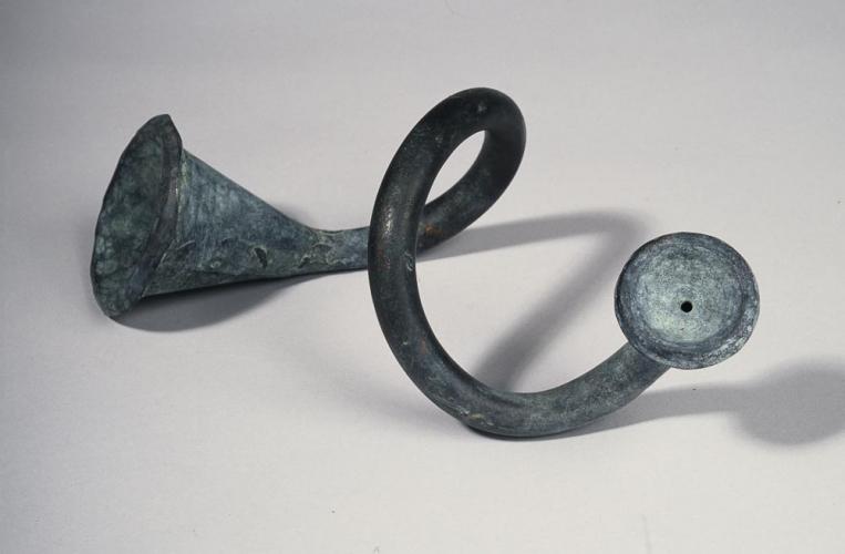 Untitled (Funnel). 2000. Copper. 4 x 5 x 6