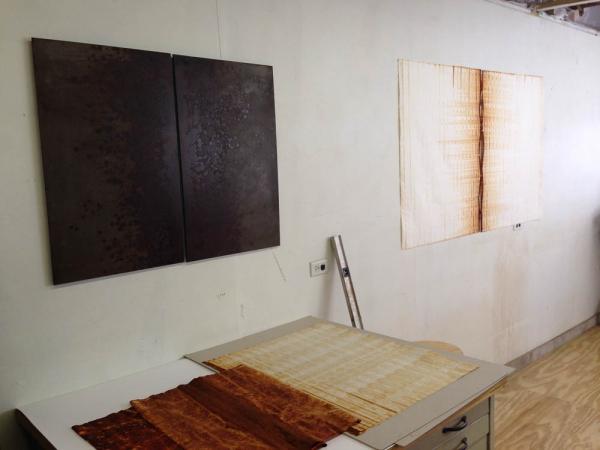 Actuation – Conversion Exhibition, 2014, McCormick Gallery Chicago, Studio Prep